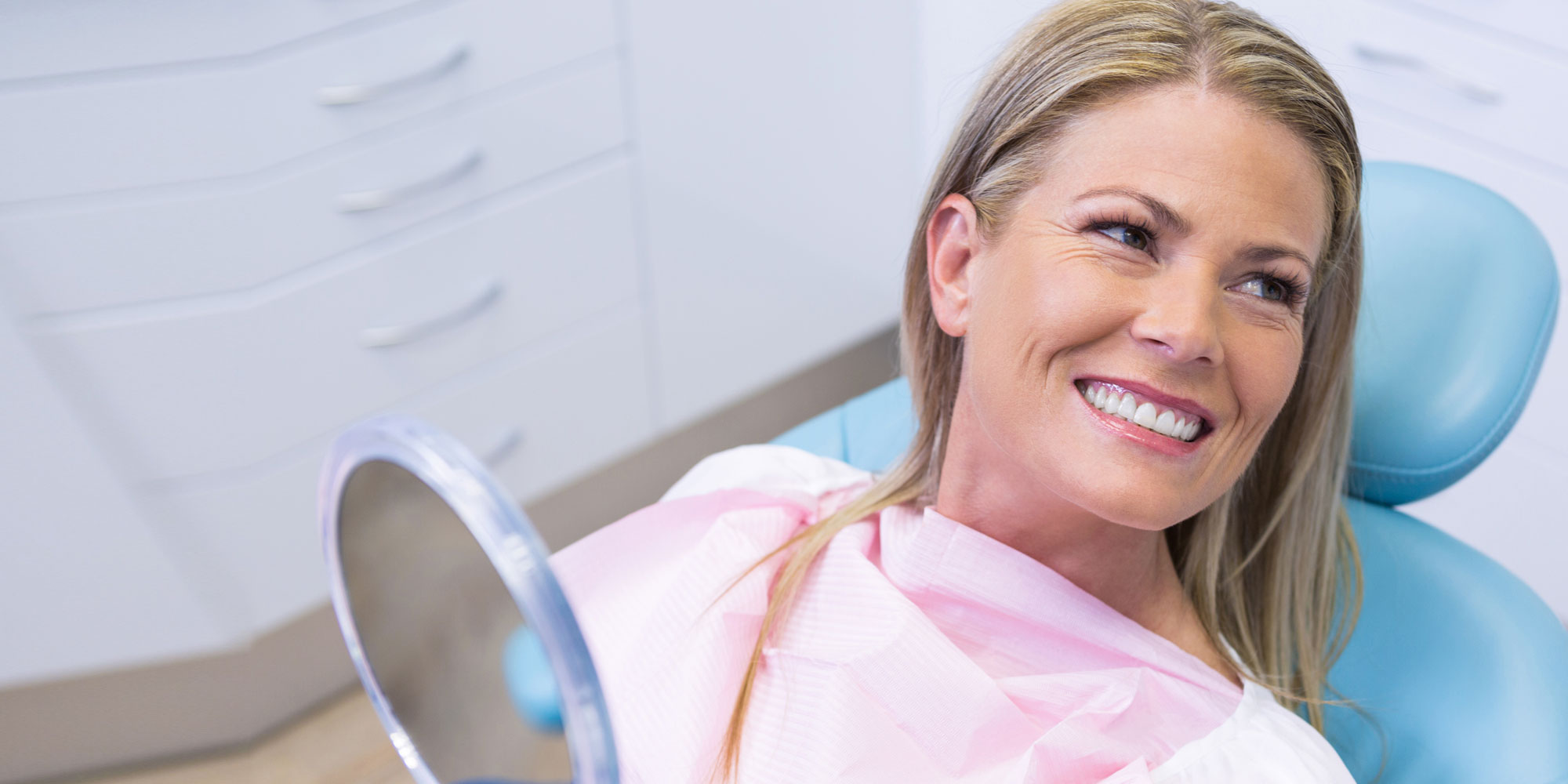 Dental Patient Smiling After Her Procedure In Harrisonburg, VA